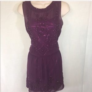 Sheer Purple ModCloth Dress-L